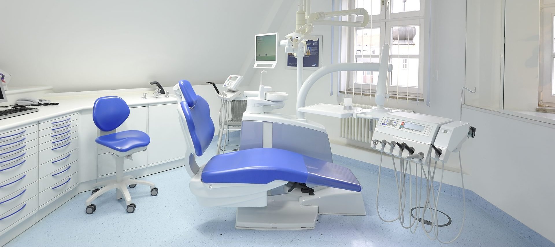 Behandlungszimmer im Zentrum Zahngesundheit in Ingolstadt